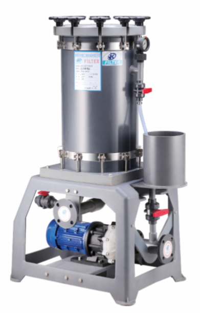 提高耐酸堿電鍍過濾機工作效率的方法