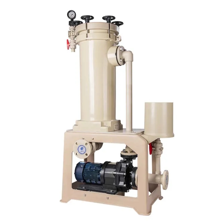 化學藥液過濾機“罷工”不抽水？